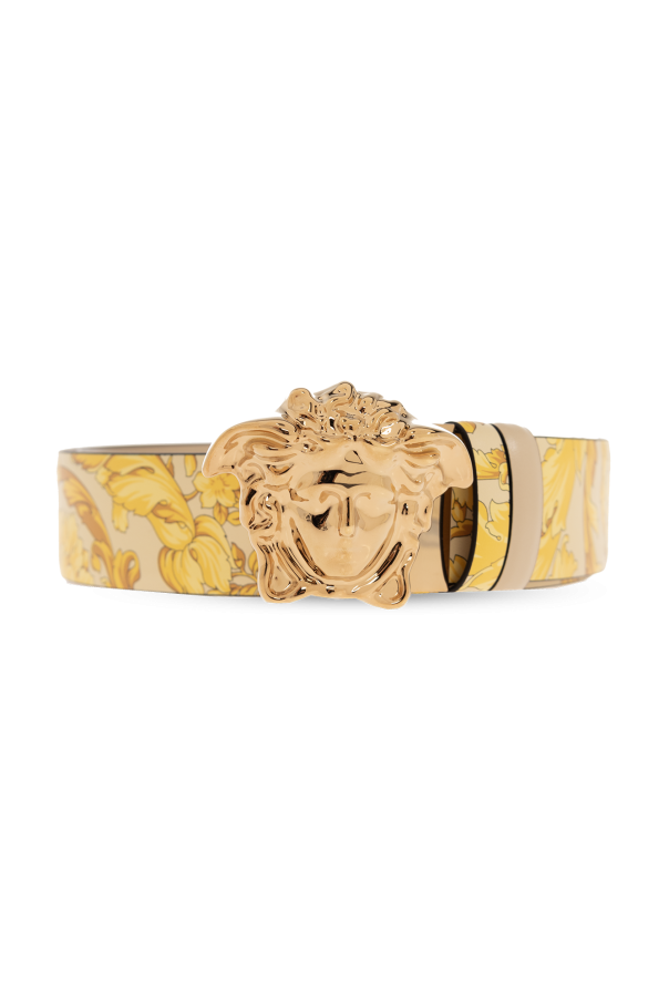 Yellow Reversible belt Versace Vitkac GB